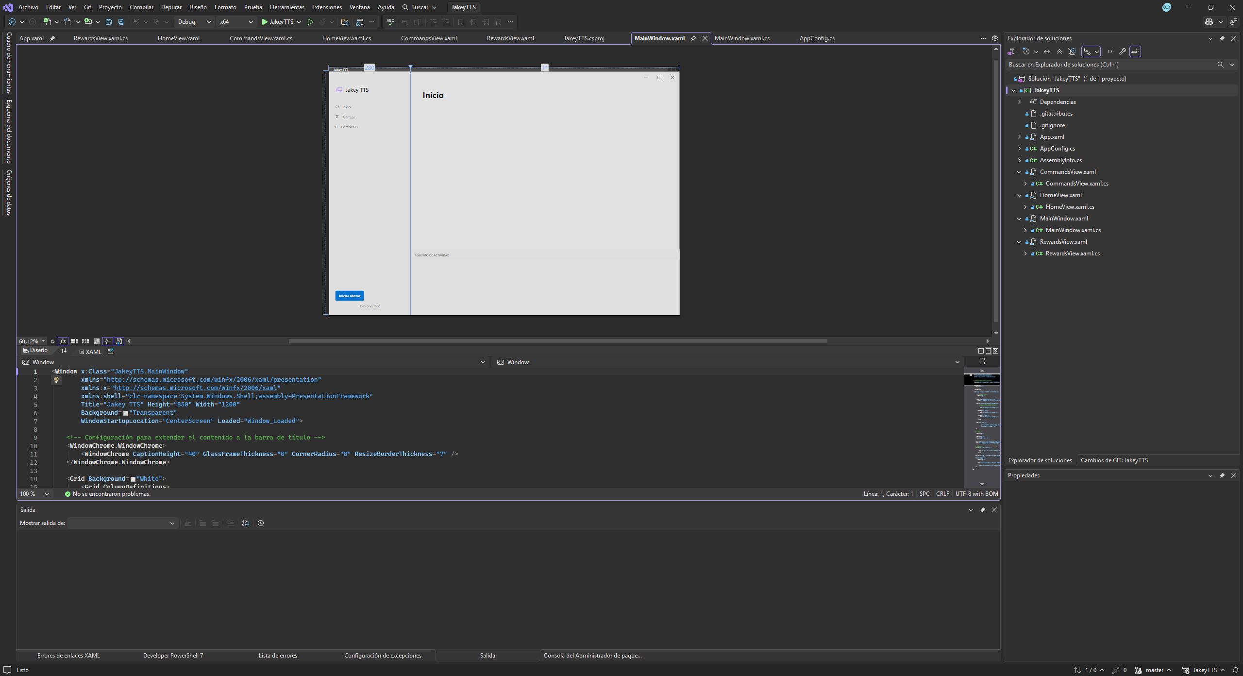 Visual Studio Early Prototype