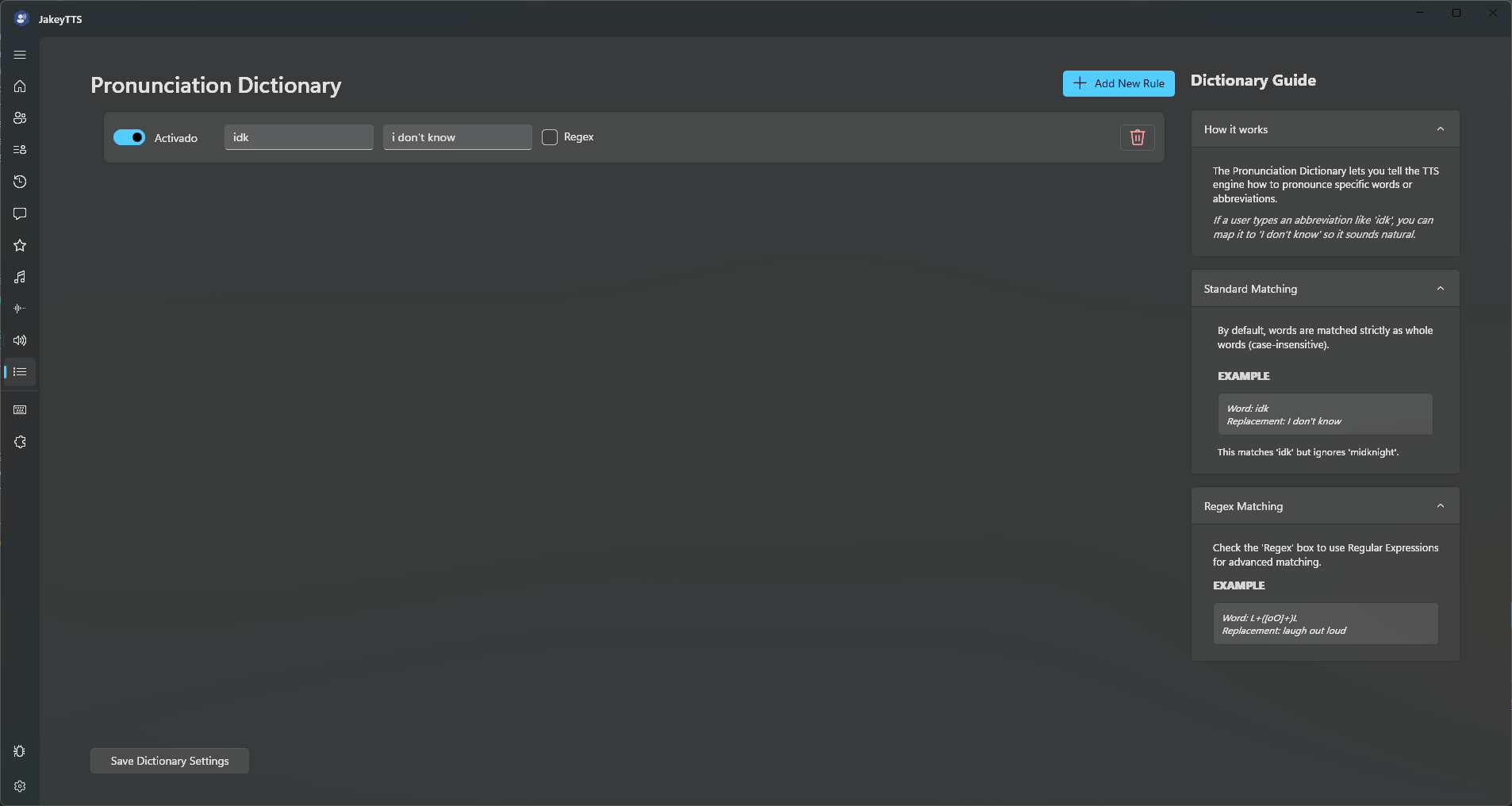 Pronunciation Dictionary Dashboard